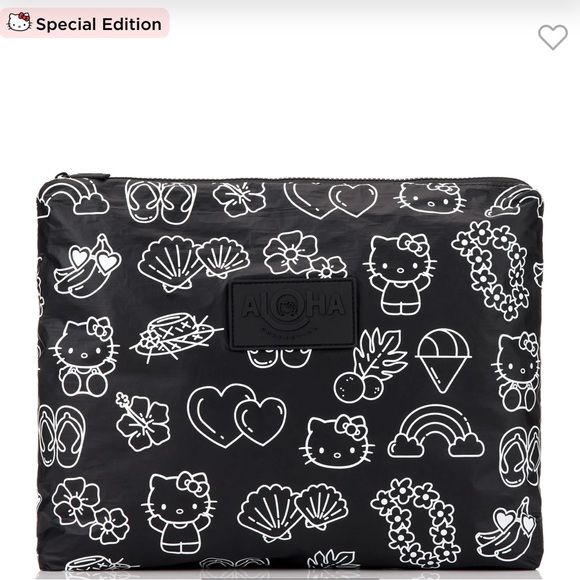 Aloha Collection x Hello Kitty Black Max Pouch - Picture 3 of 6